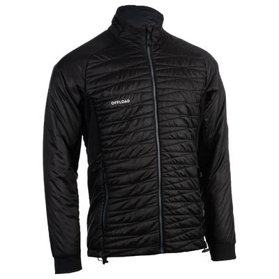 Piumino rugby R500 CLUB nero