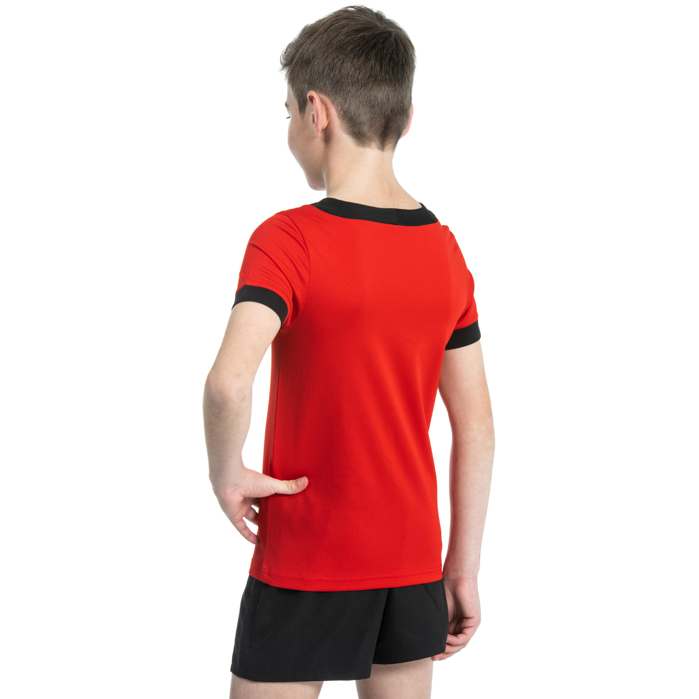 Kids' Rugby Shirt R100 - Red 7/8