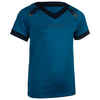 Rugbytrikot Kurzarm R100 Kinder blau