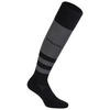 Medias largas de rugby R500 negro gris