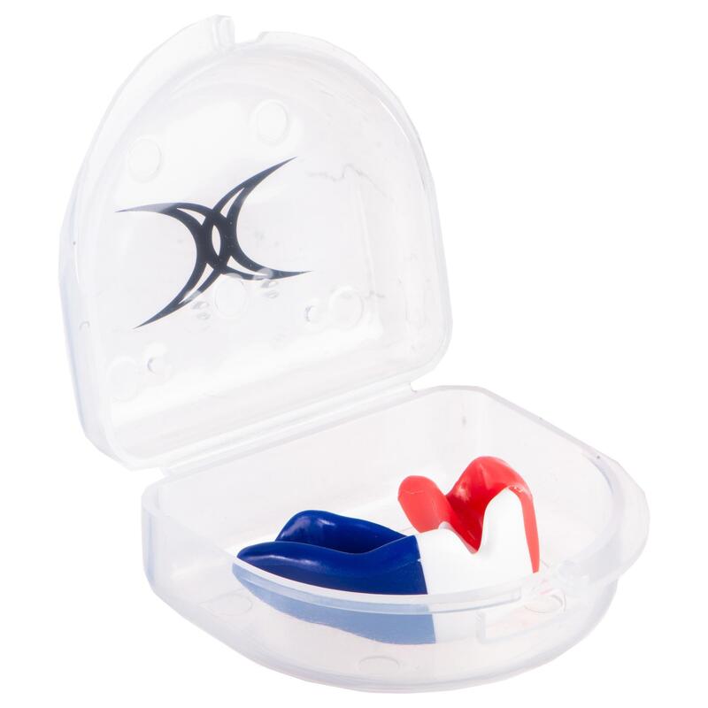 Paradenti rugby bambino Gilbert Francia blu-bianco-rosso