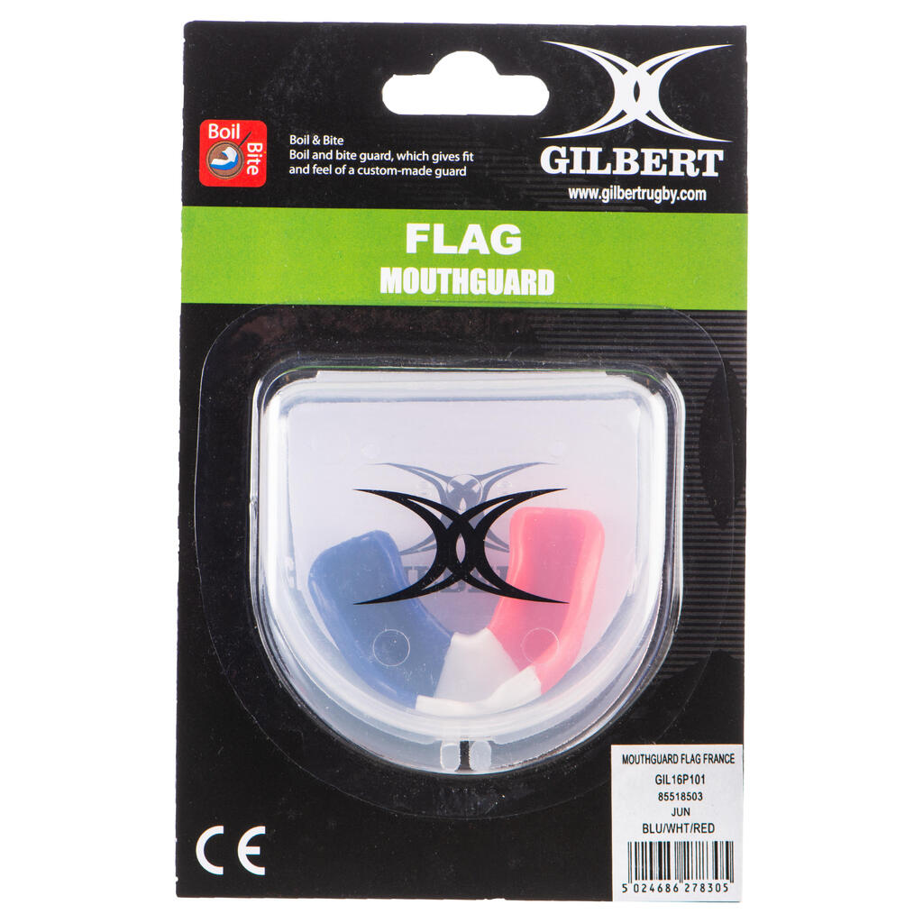 Kids' Rugby Mouthguard - French Flag