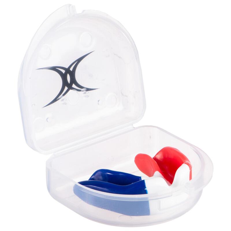 Paradenti rugby adulto Gilbert Francia blu-bianco-rosso