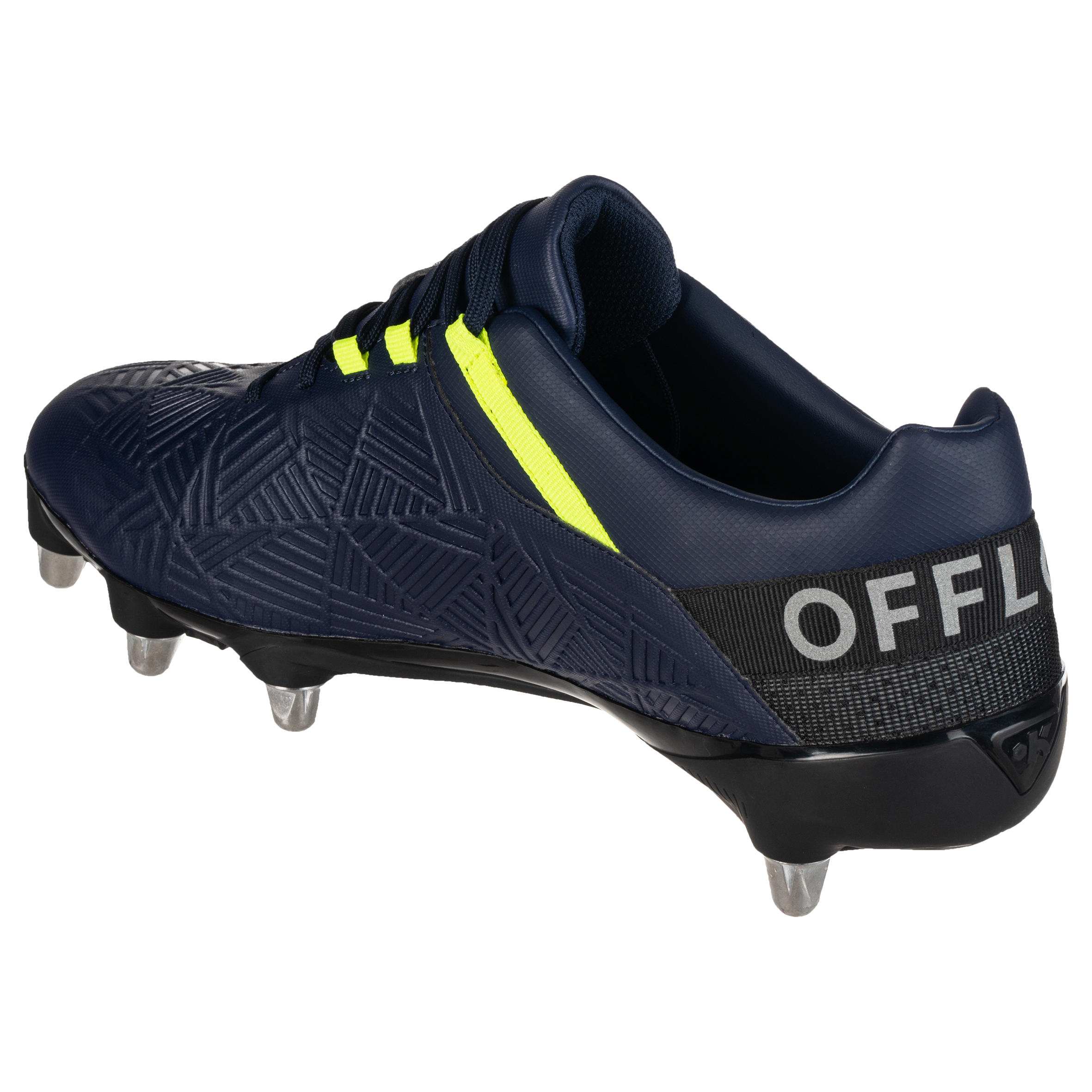 Buty do rugby na grząską nawierzchnię Density R500 SG 8 korków 6/10