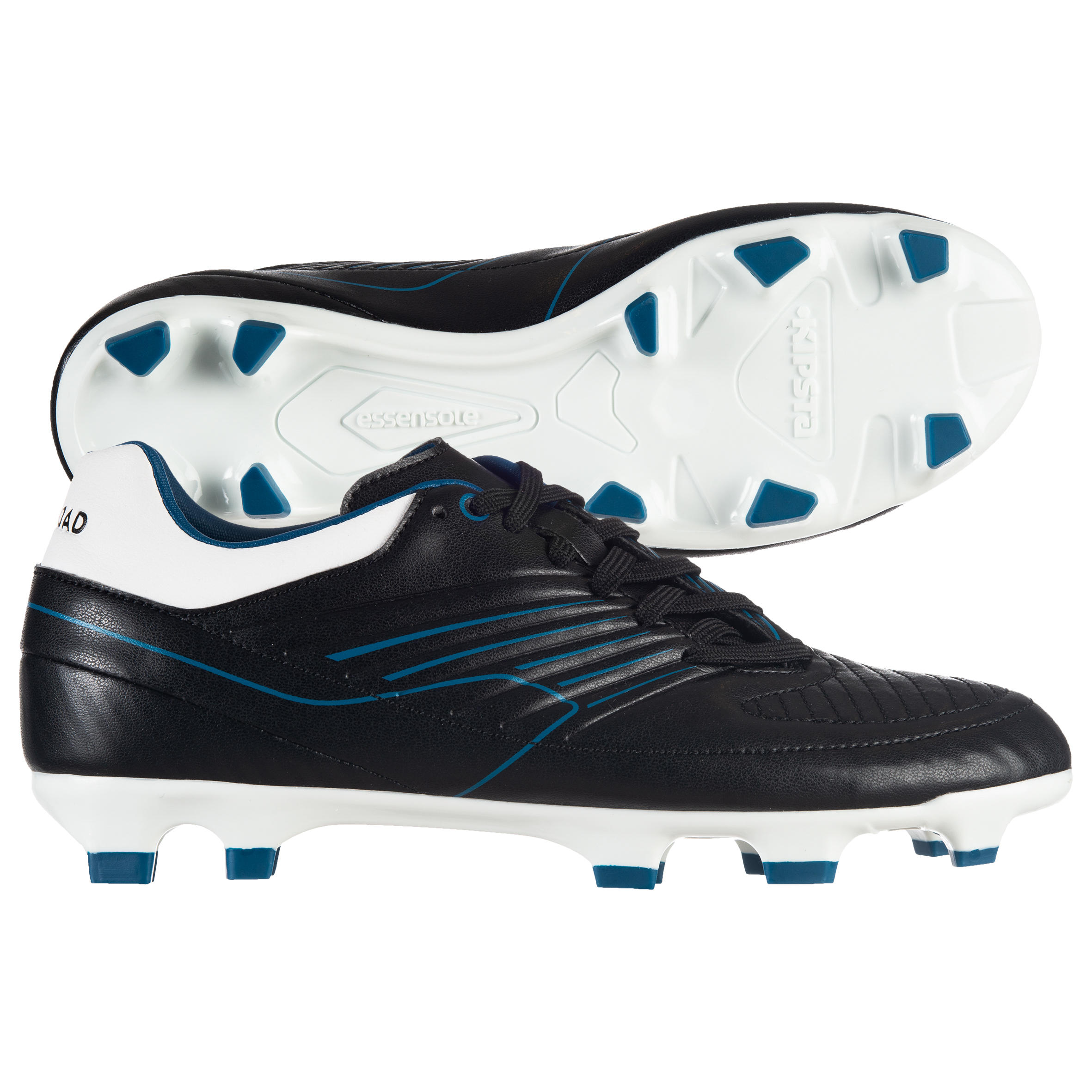 Agility R500 FG Kids' Moulded Rugby Boots - Blue 7/10
