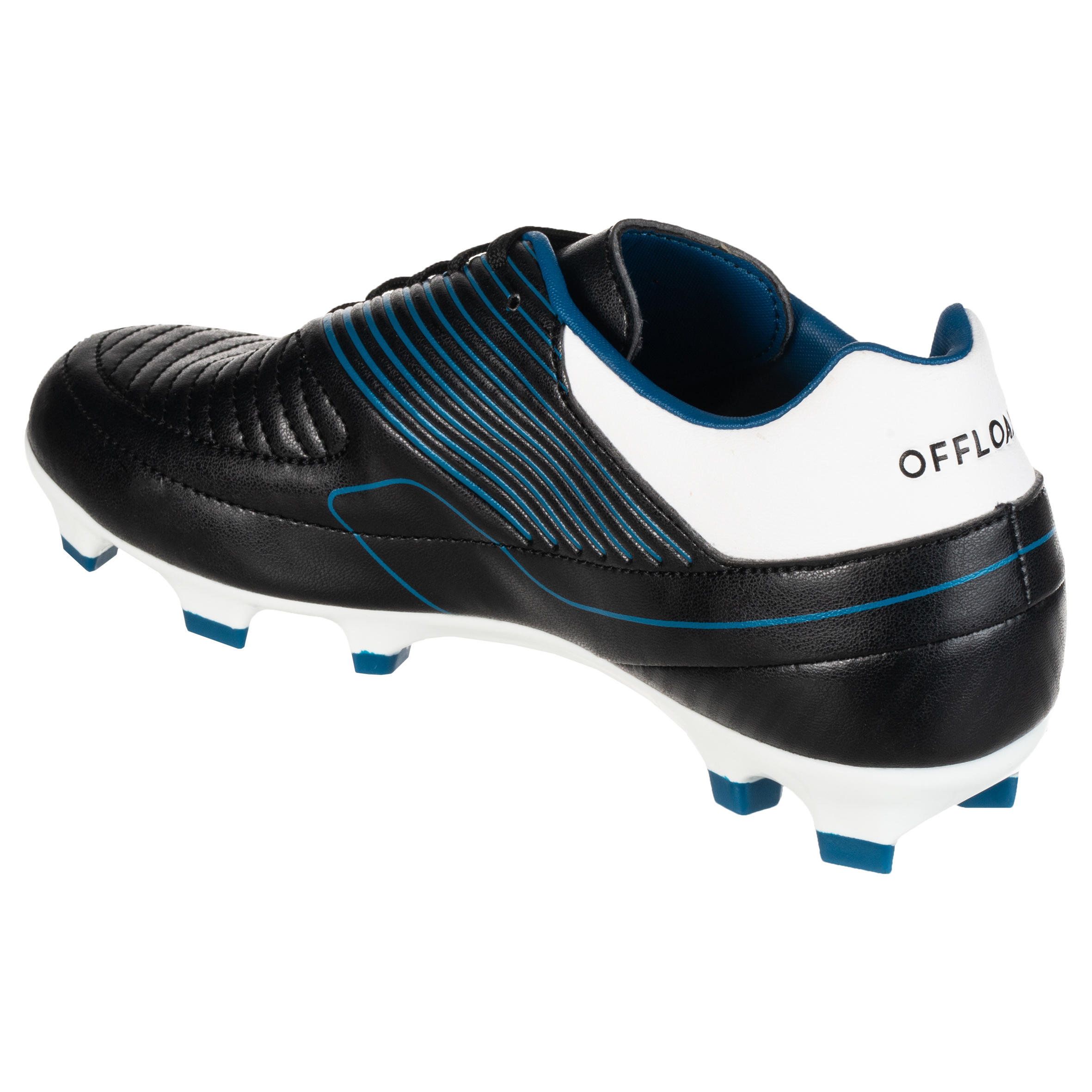 Agility R500 FG Kids' Moulded Rugby Boots - Blue 2/10