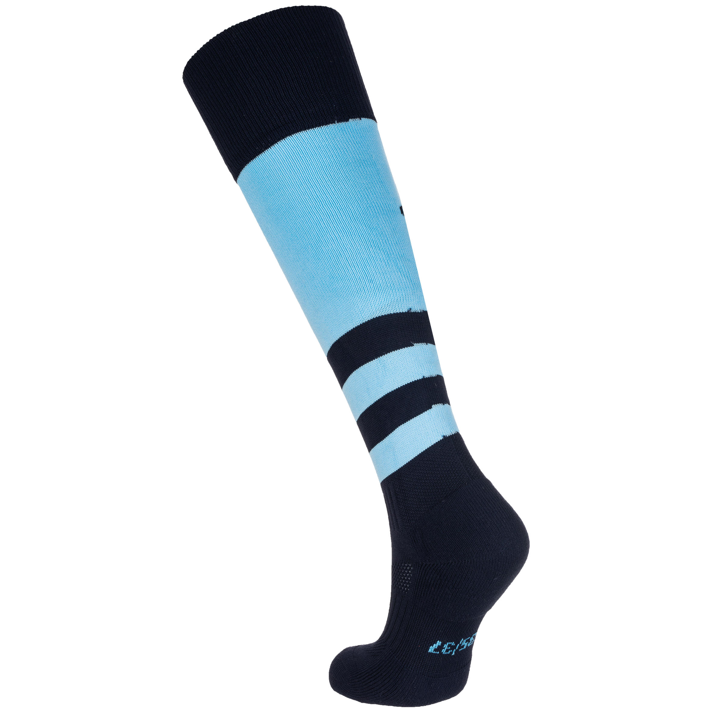 Women's Knee-Length Rugby Socks R500 - Blue 5/10