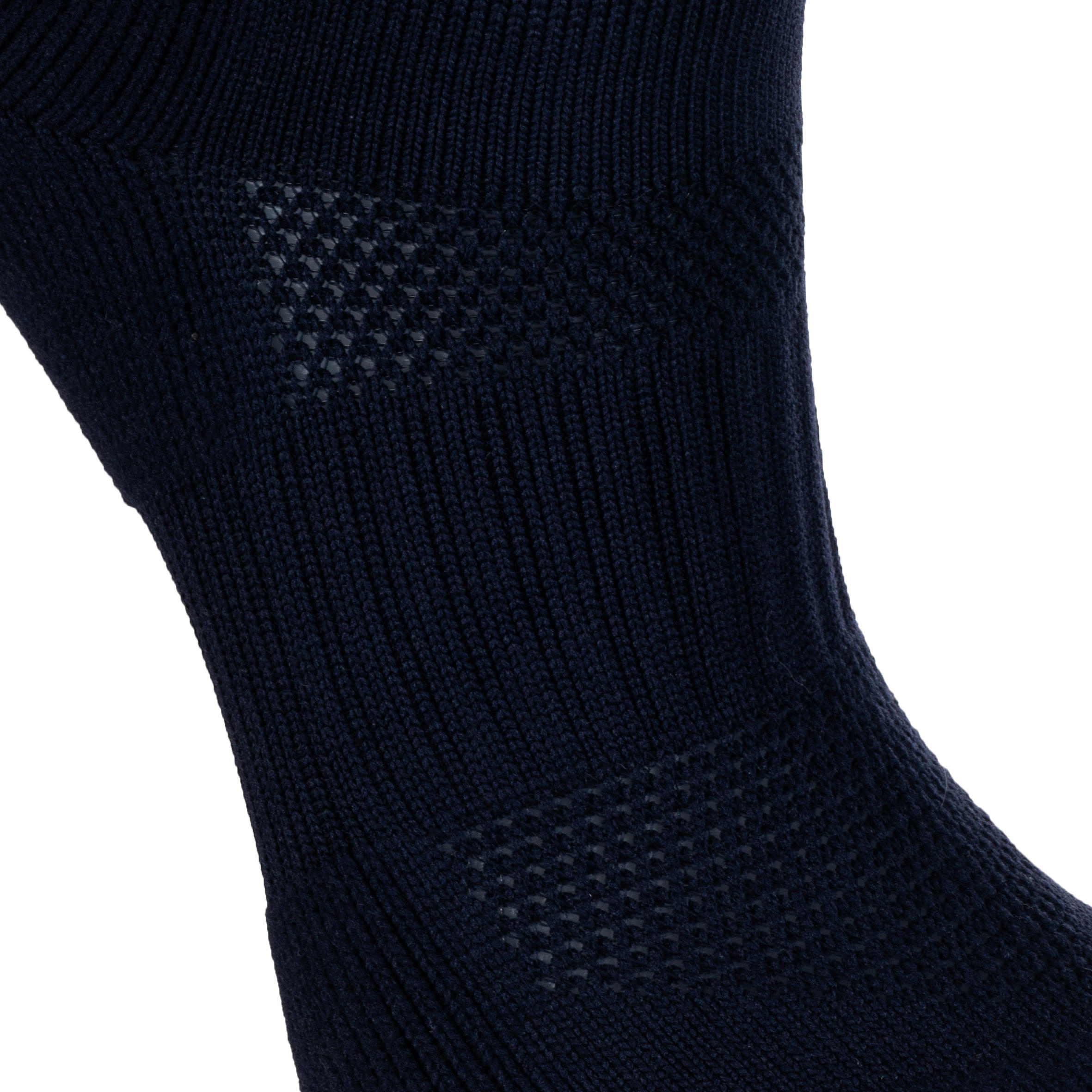 Women's Knee-Length Rugby Socks R500 - Blue 3/10