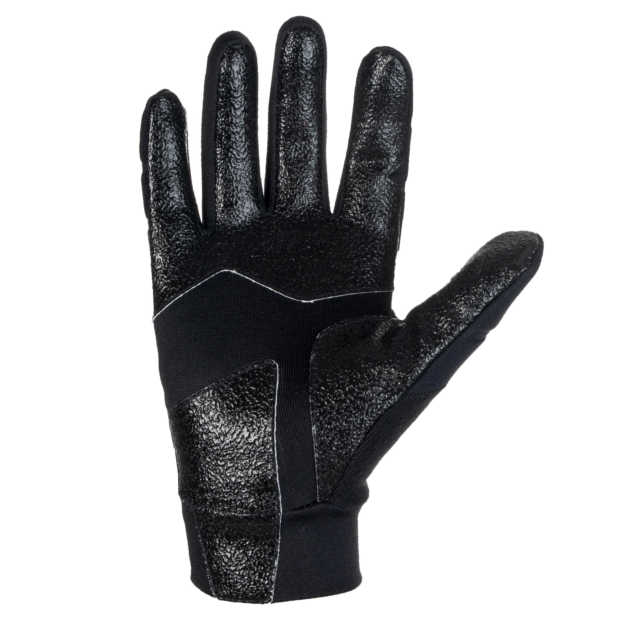 R500 Adult Winter Rugby Gloves - Black 4/8