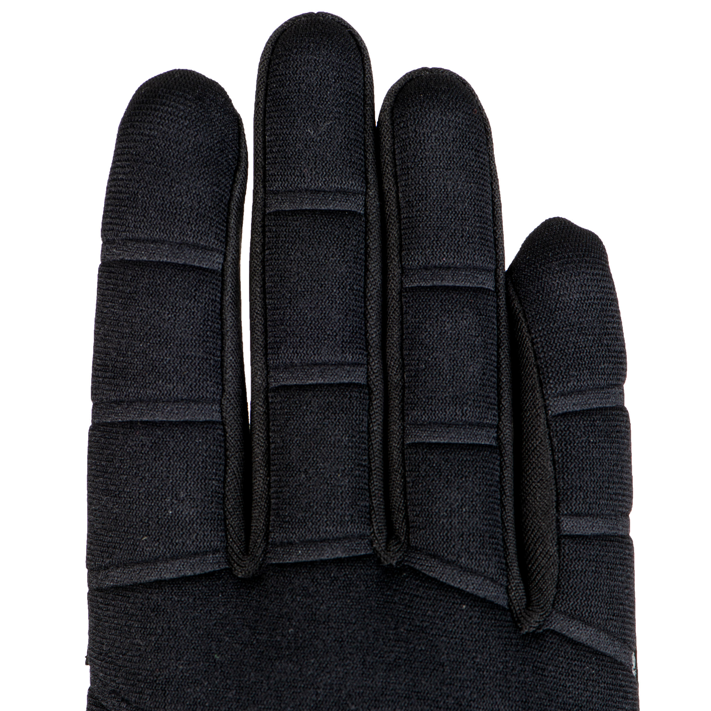 R500 Adult Winter Rugby Gloves - Black 3/8