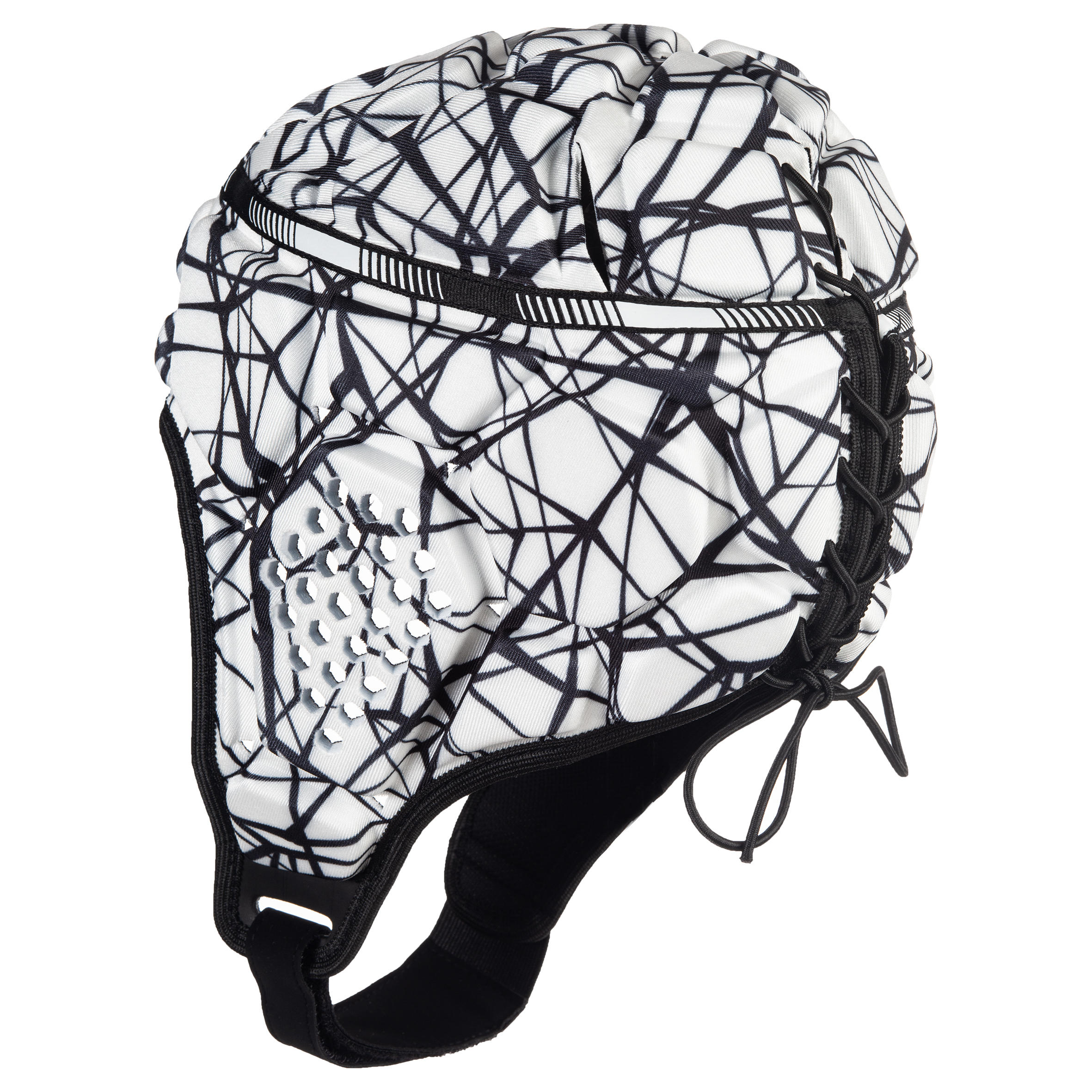500 Adult Rugby Scrum Cap - White 2/10