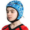 500 Kids' Rugby Scrum Cap - Blue/White