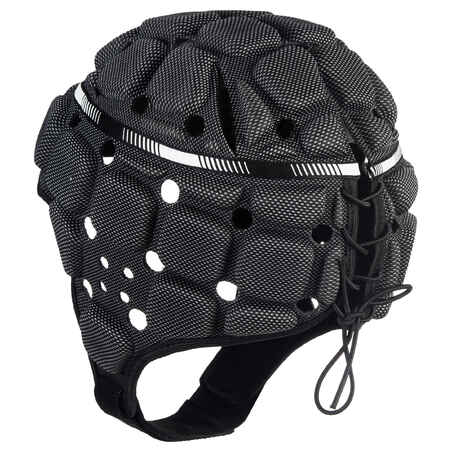 Kopfschutz Rugby R900 Erwachsene schwarz