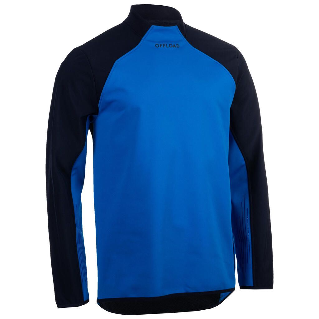 Adult Rugby Training Sweatshirt R500 - Blue