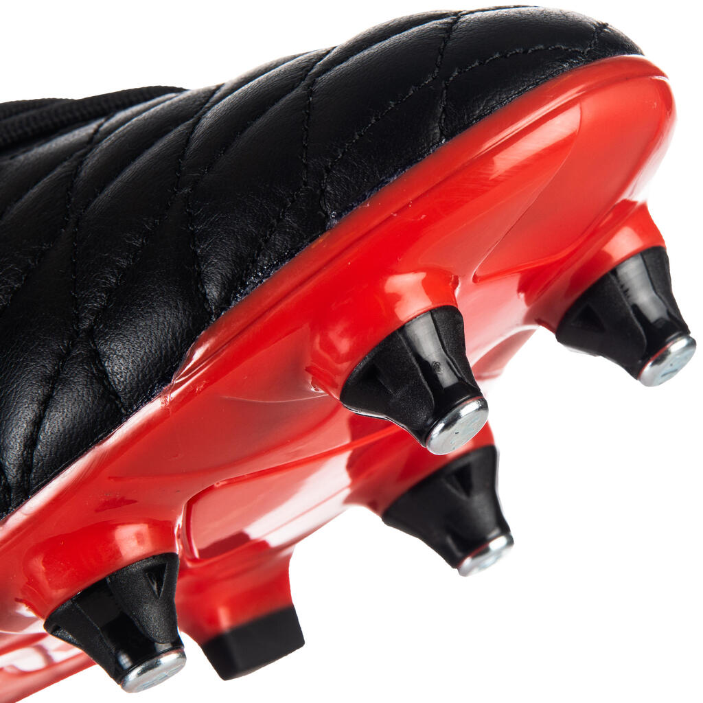 Hybrid Rugby Boots Agility R900 SG - Black/Red