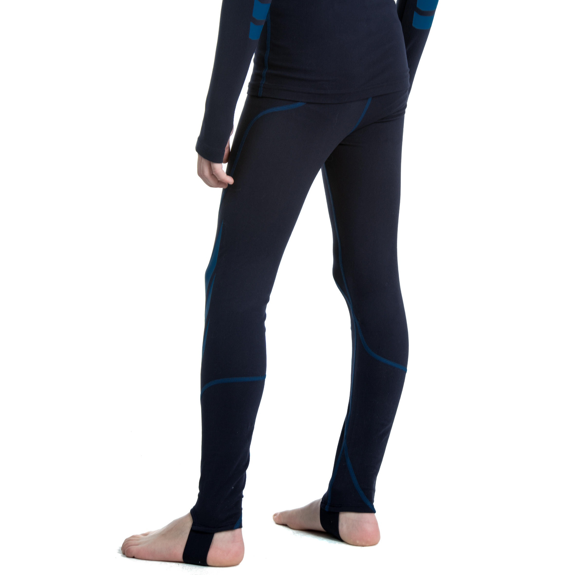 Kids' Rugby Tights R500 - Blue 5/14