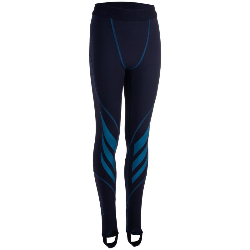 Kids' Rugby Tights R500 - Blue