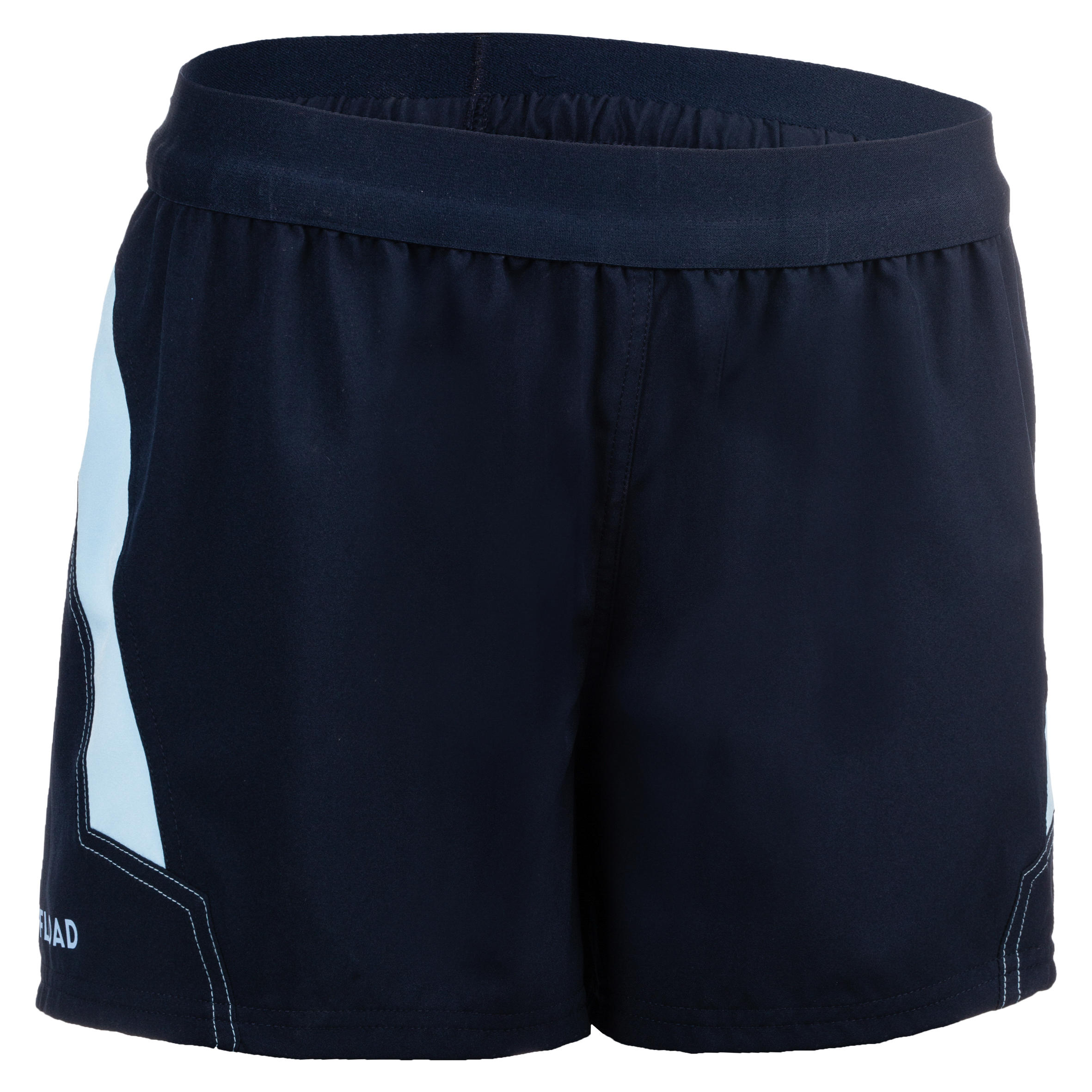 Rugby Shorts R500 - Navy/Sky Blue 