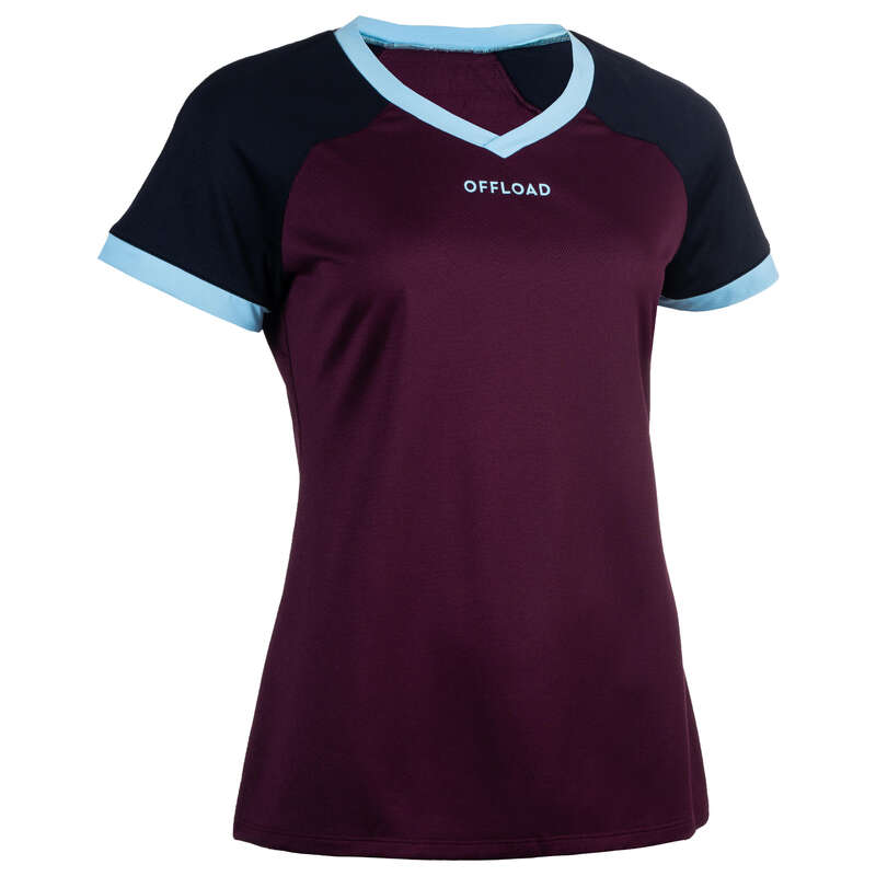 RUGBY WOMAN Rugby - Women's Jersey R500 - Navy OFFLOAD - Rugby Clothing
