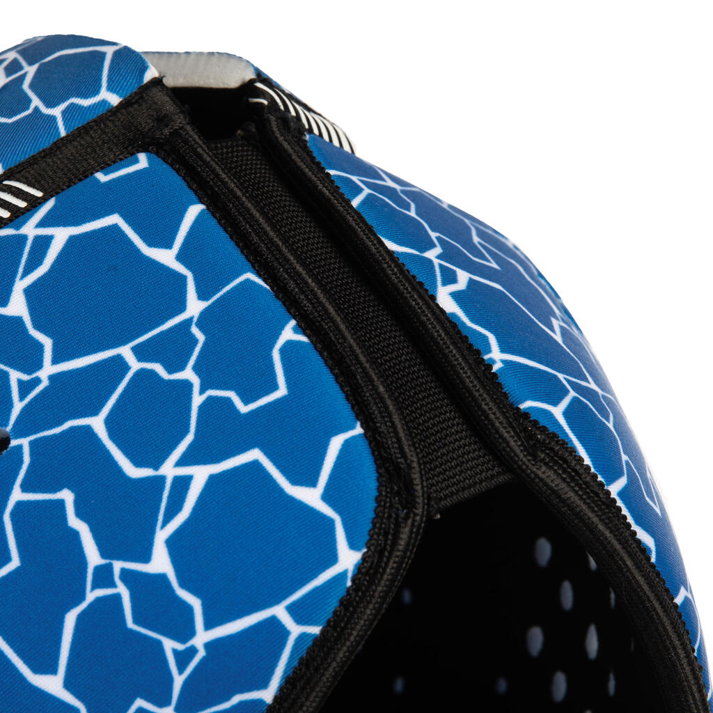 R100 Kids' Rugby Scrum Cap - Turtle Blue