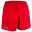 Short rugby adulto R100 rossi