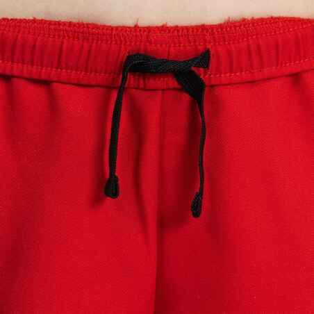 Kids' Rugby Shorts R100 - Red