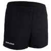 Kids' Rugby Shorts with Pockets R100 - Black