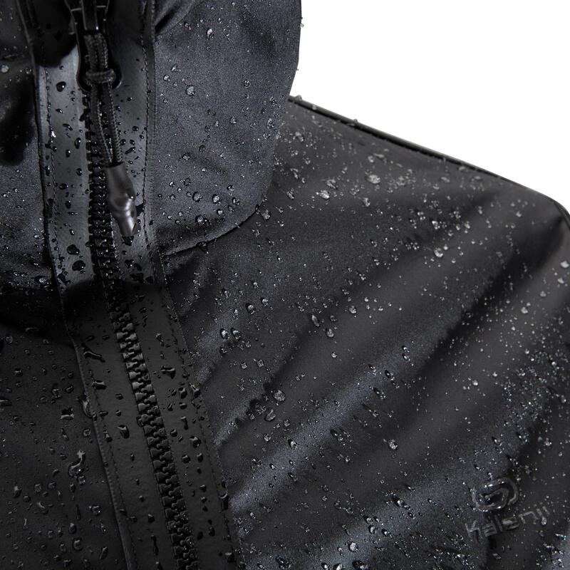 RUN RAIN BREATH men's running windproof and rainproof jacket black