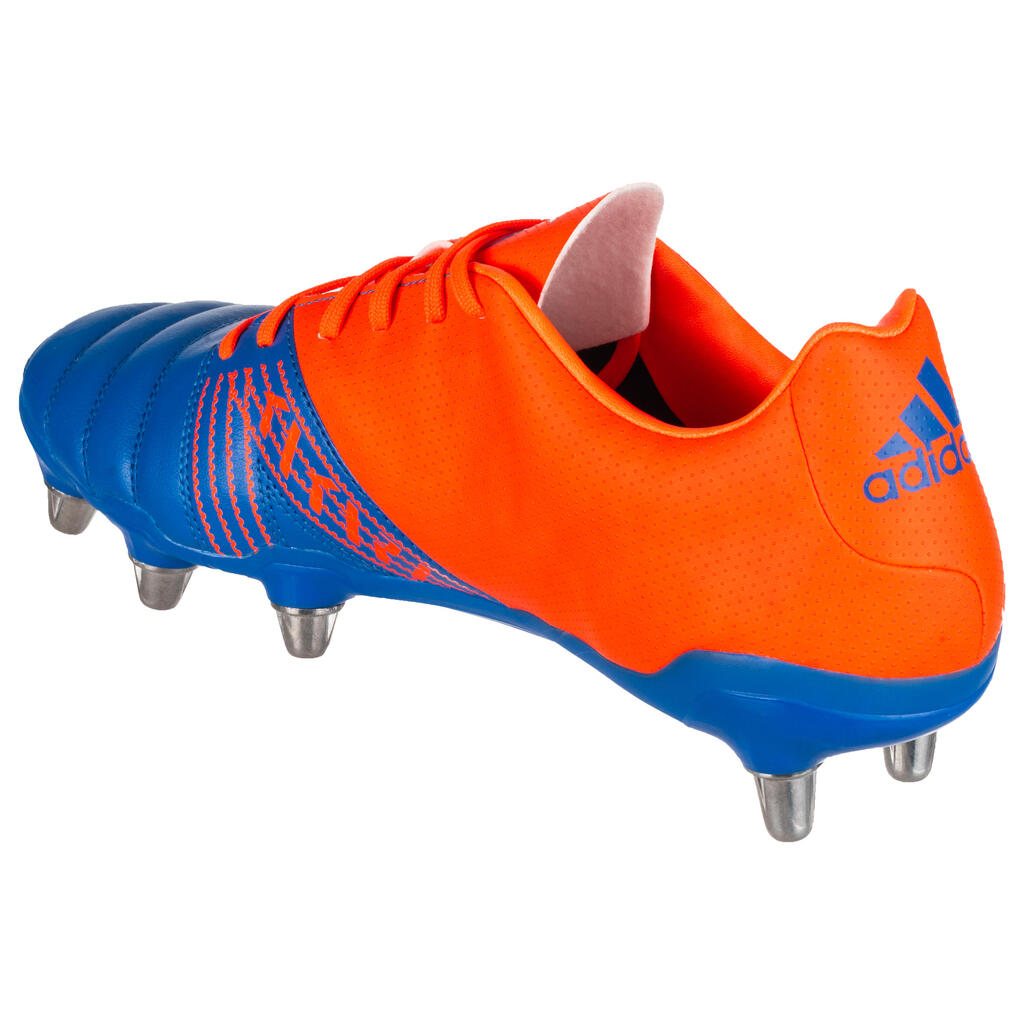 Soft Ground 8-Stud Rugby Boots Kakari SG - Blue/Orange