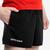 Short de rugby avec poches enfant - r100 noir