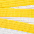 CINTOS Taekwondo - CINTURÃO 2,5 M BRANCO/AMARELO OUTSHOCK - Taekwondo