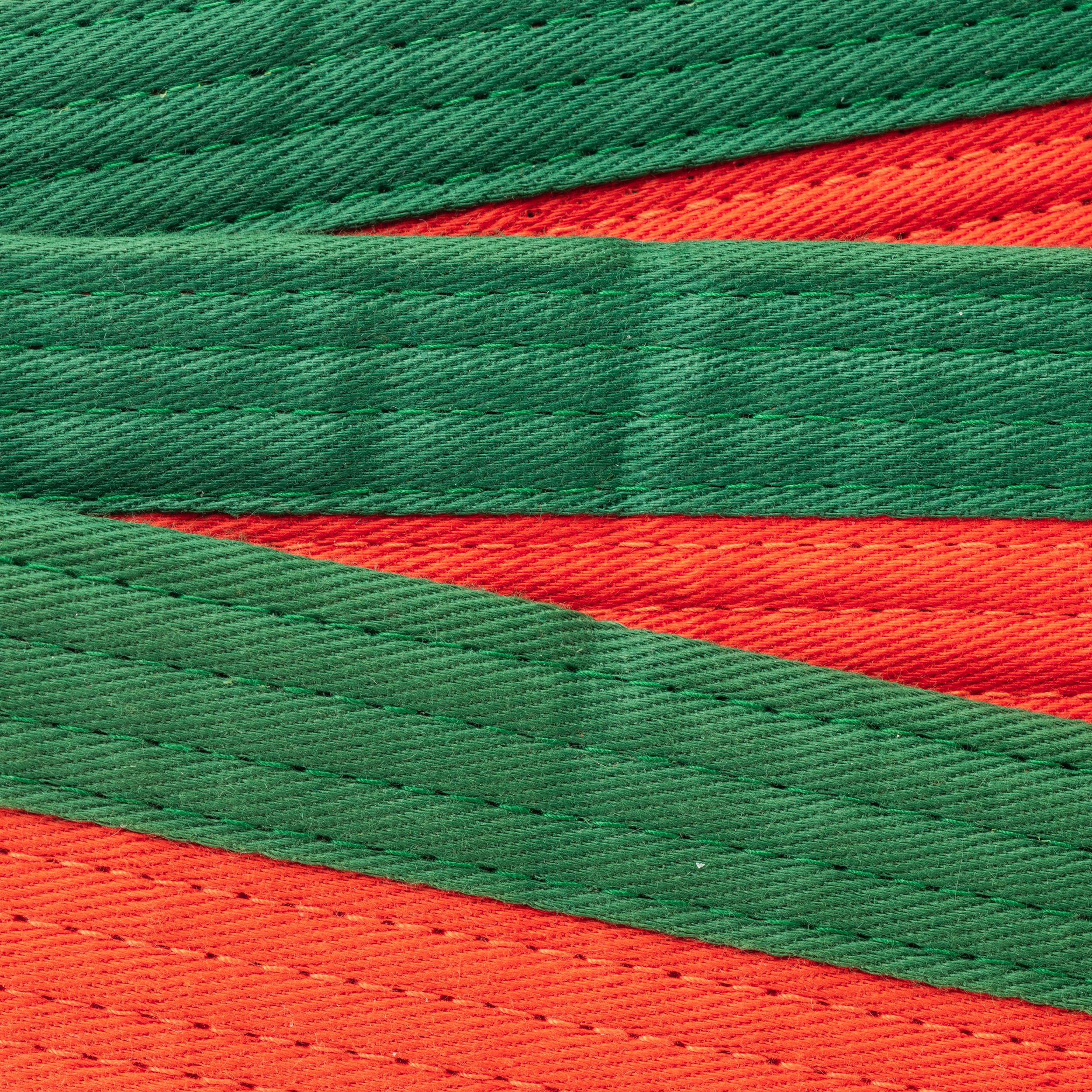 2.5m Piqué Belt - Orange/Green 2/3