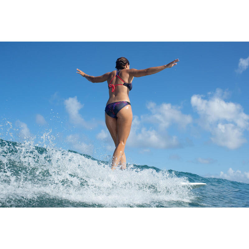 Bas de maillot de bain de surf femme plissée côté NIKI PALMI