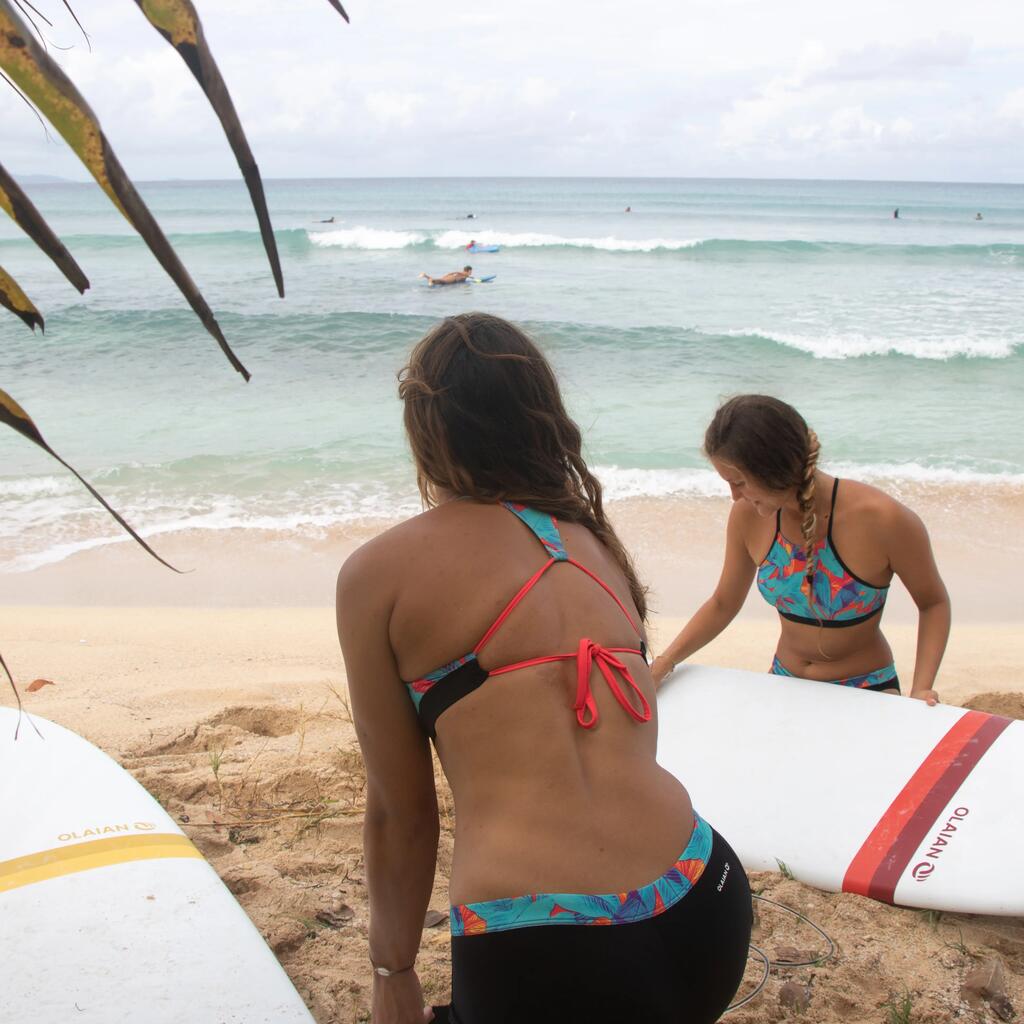 Women's shorty surfing swimsuit bottoms WITH DRAWSTRING VAIANA WALIS