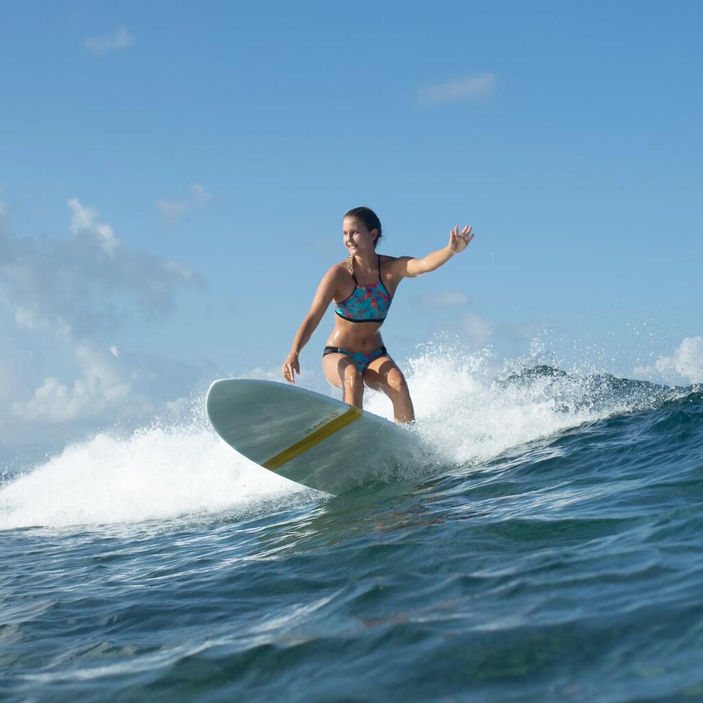 Spodný diel dámskych plaviek Niki Akaru s nízkym pásom na surfovanie 
