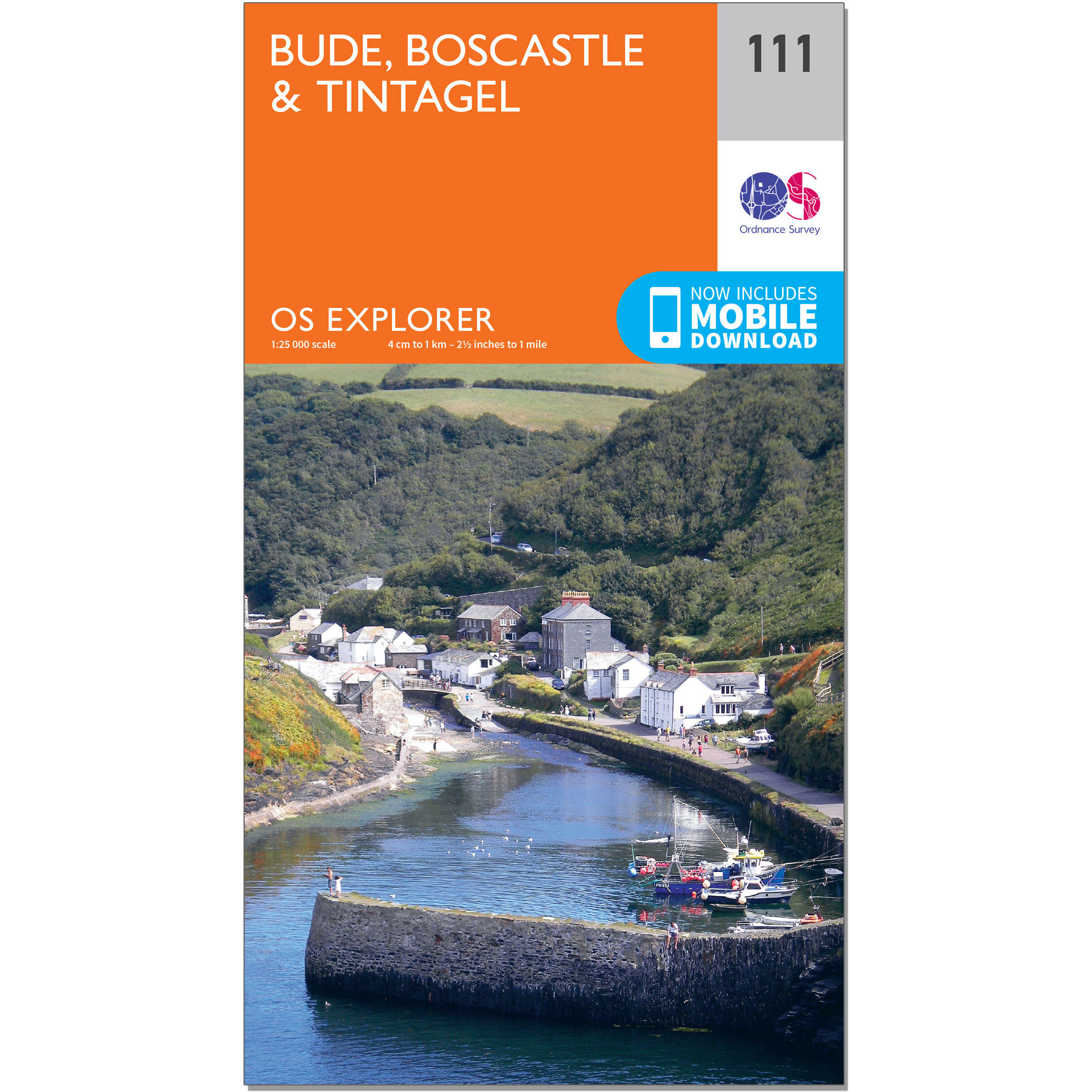 OS Explorer Map - Bude, Boscastle & Tintagel 1/2