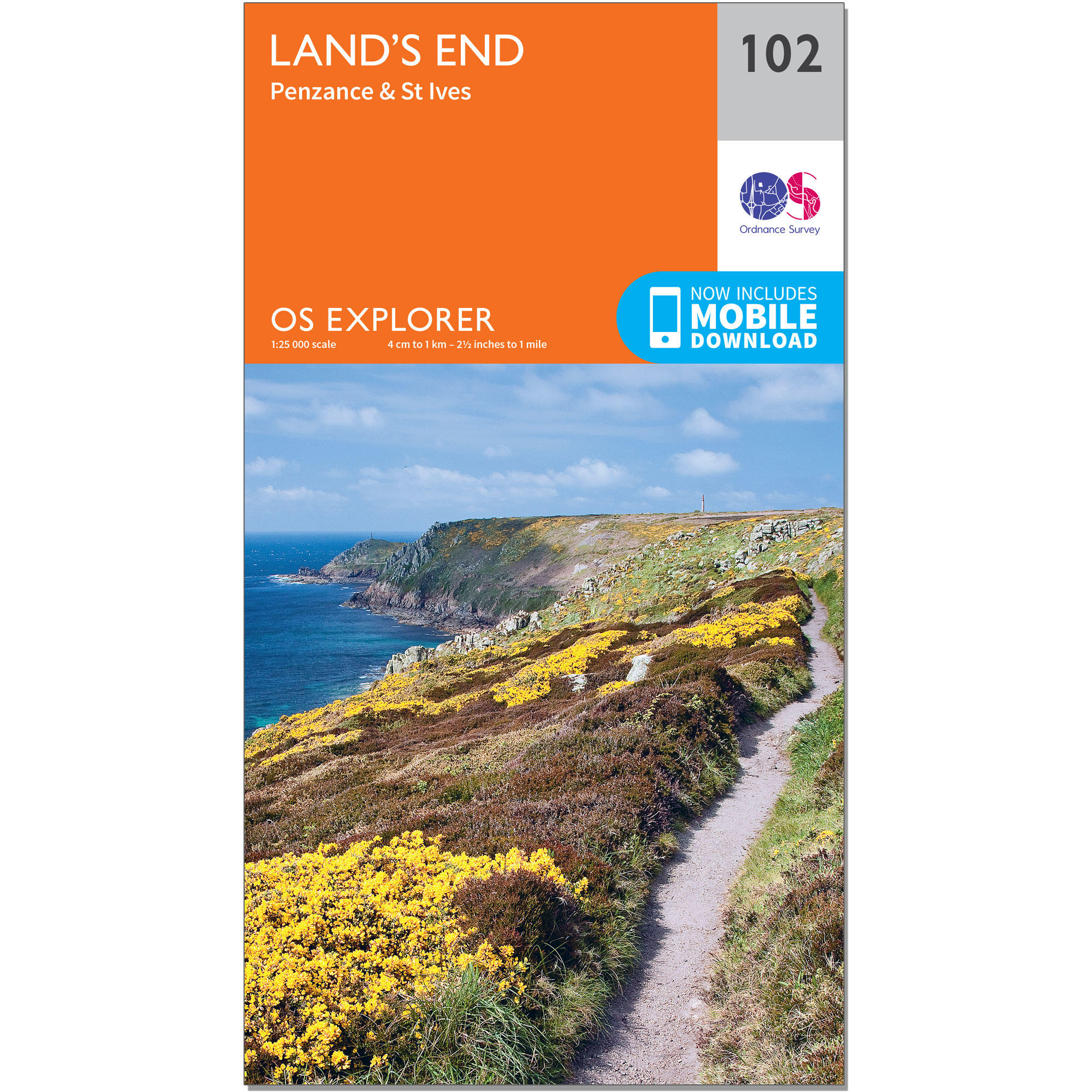 ORDNANCE SURVEY OS Explorer Map - Land’s End