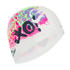 Adult Swimming Cap Silicone 56-60 Cm Tag Pink