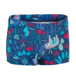 Maillot de bain bébé garçon boxer imprimé Sloth bleu foncé