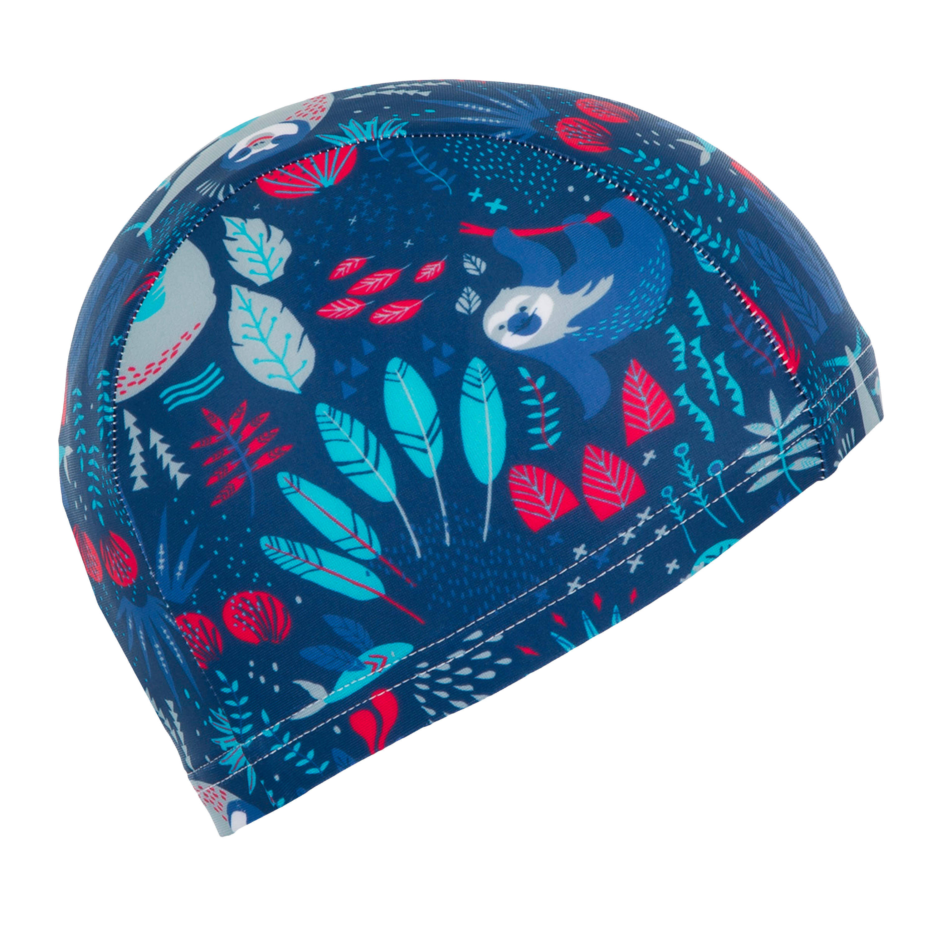 Baby's Printed Mesh Swimming Cap Navy -  2