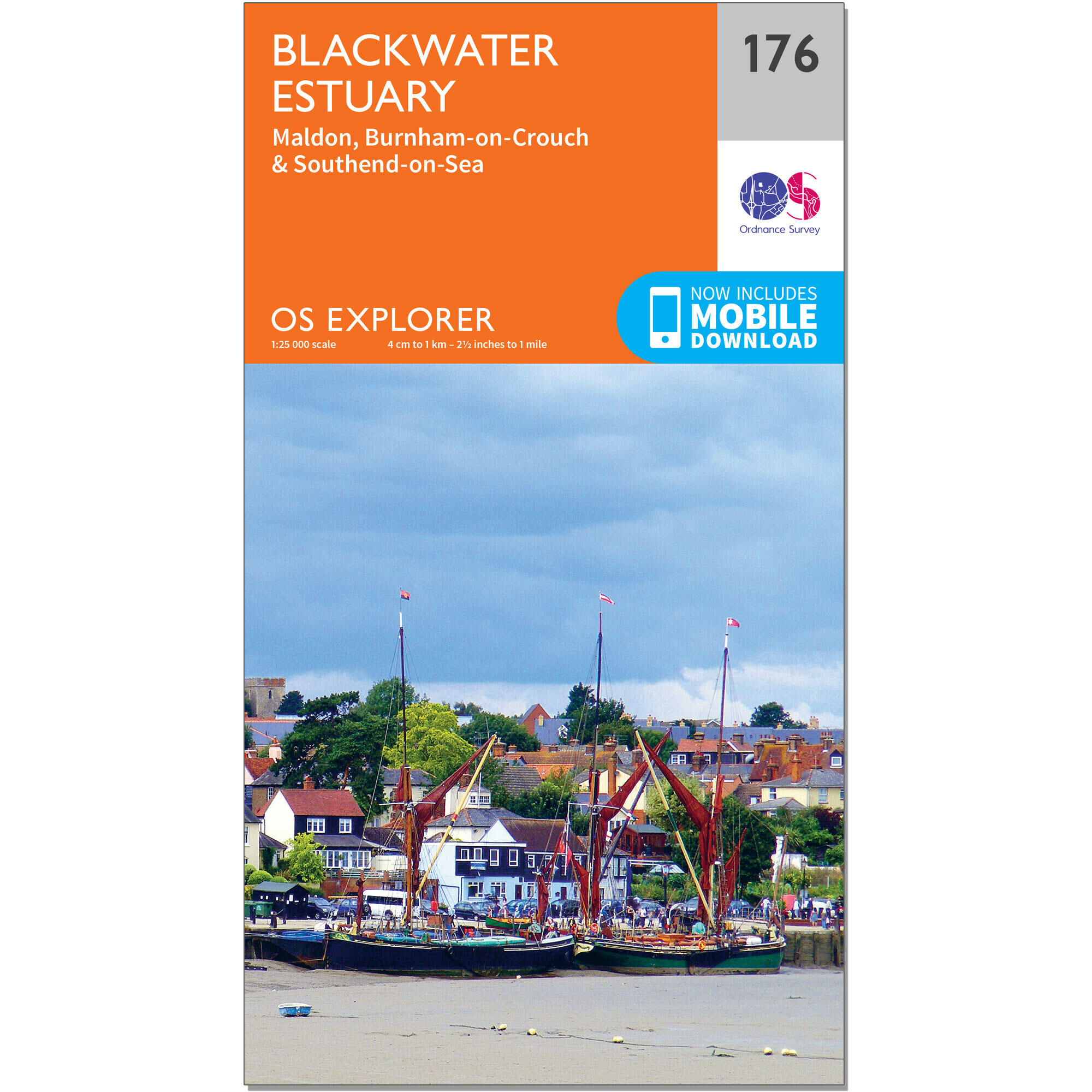 ORDNANCE SURVEY OS Explorer Map - Blackwater Estuary