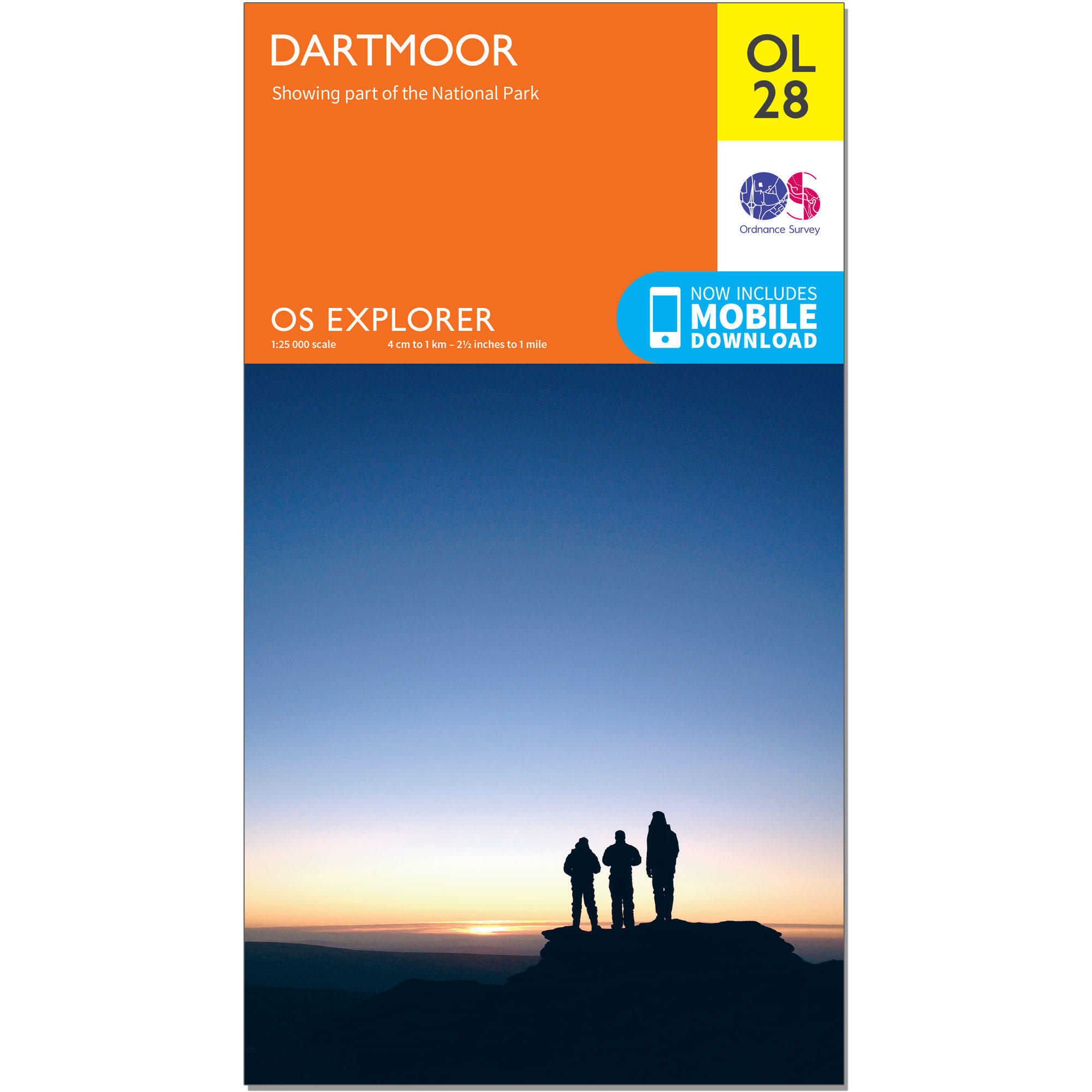 OS Explorer Leisure Map - Dartmoor 1/2