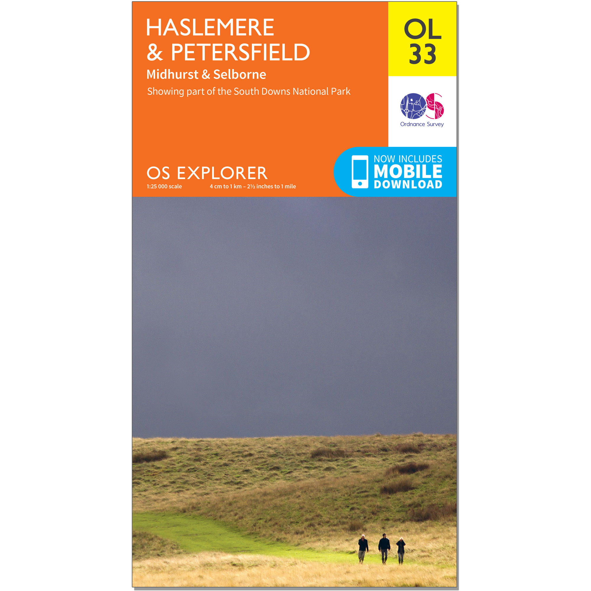 OS Explorer Leisure Map - Haslemere & Petersfield 1/2