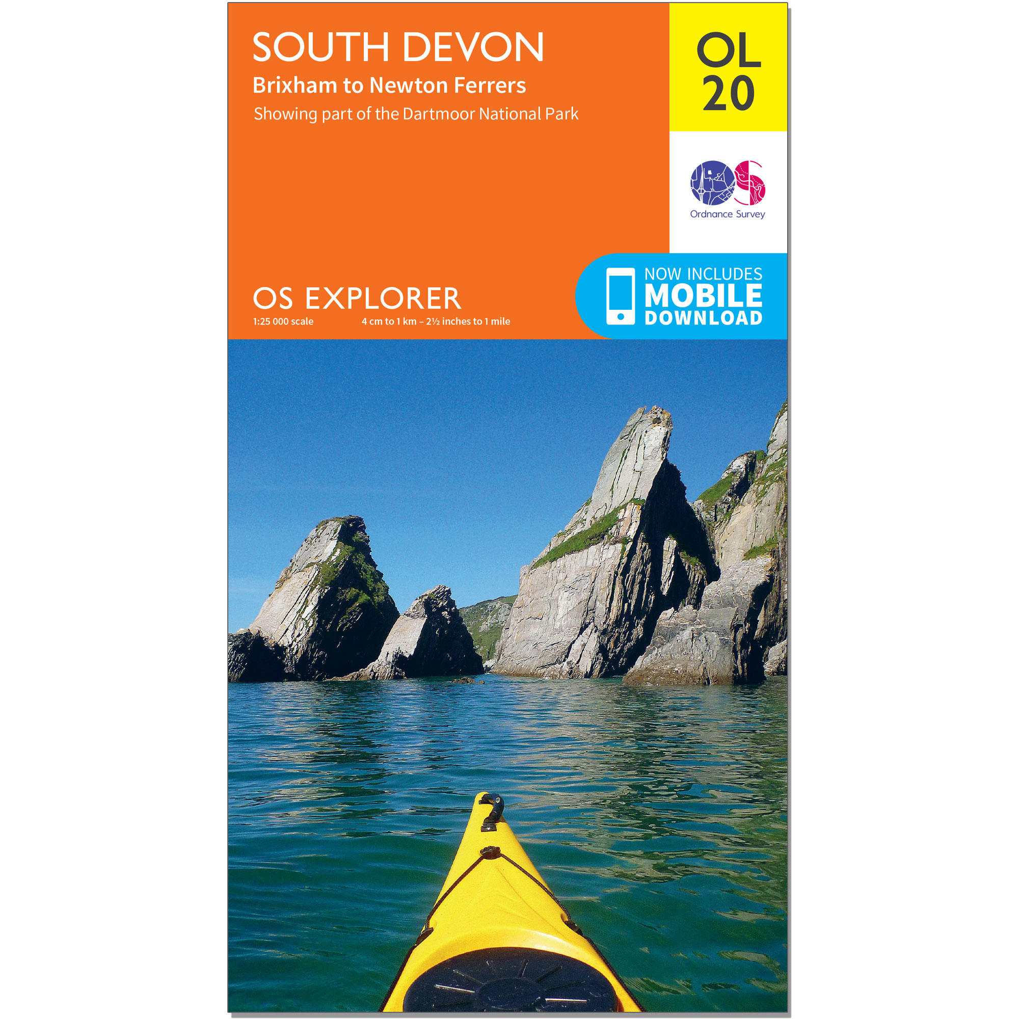ORDNANCE SURVEY OS Explorer Leisure Map - South Devon
