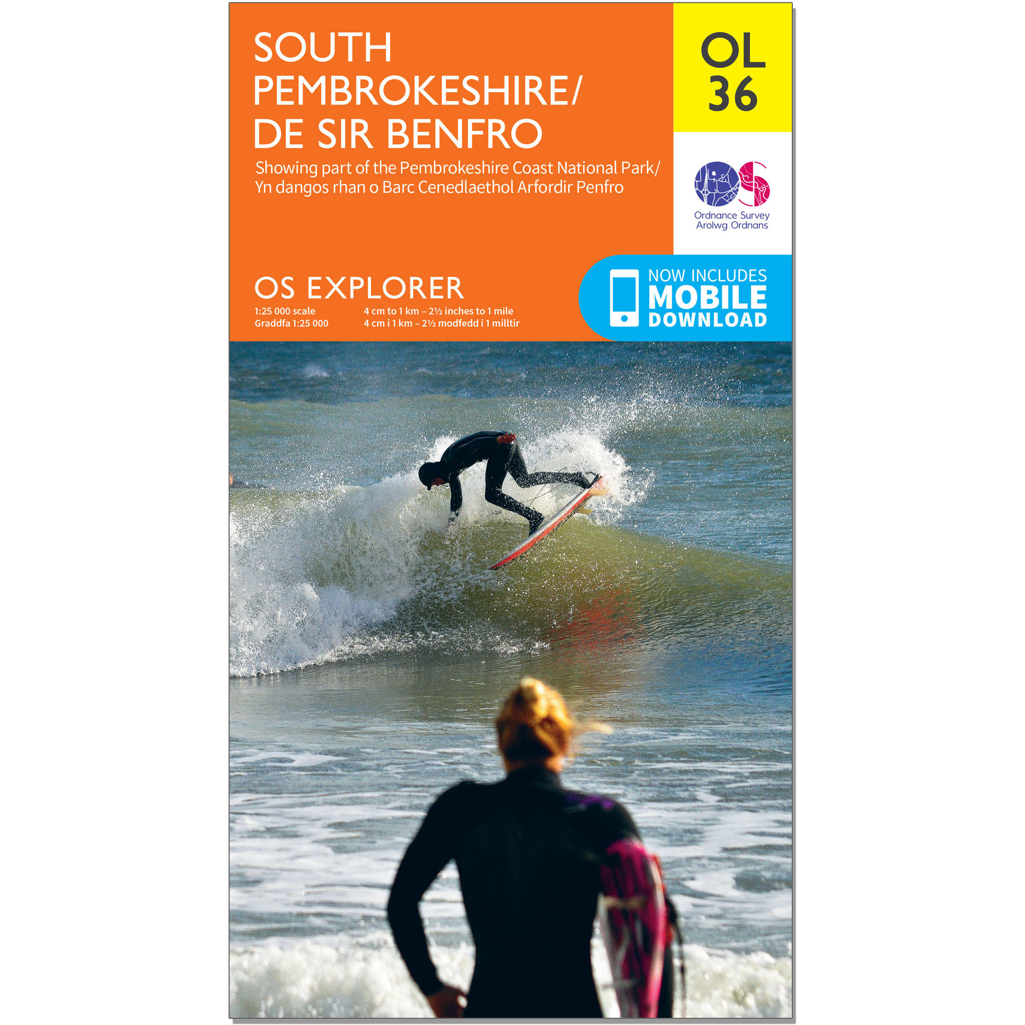 ORDNANCE SURVEY OS Explorer Leisure Map - South Pembrokeshire