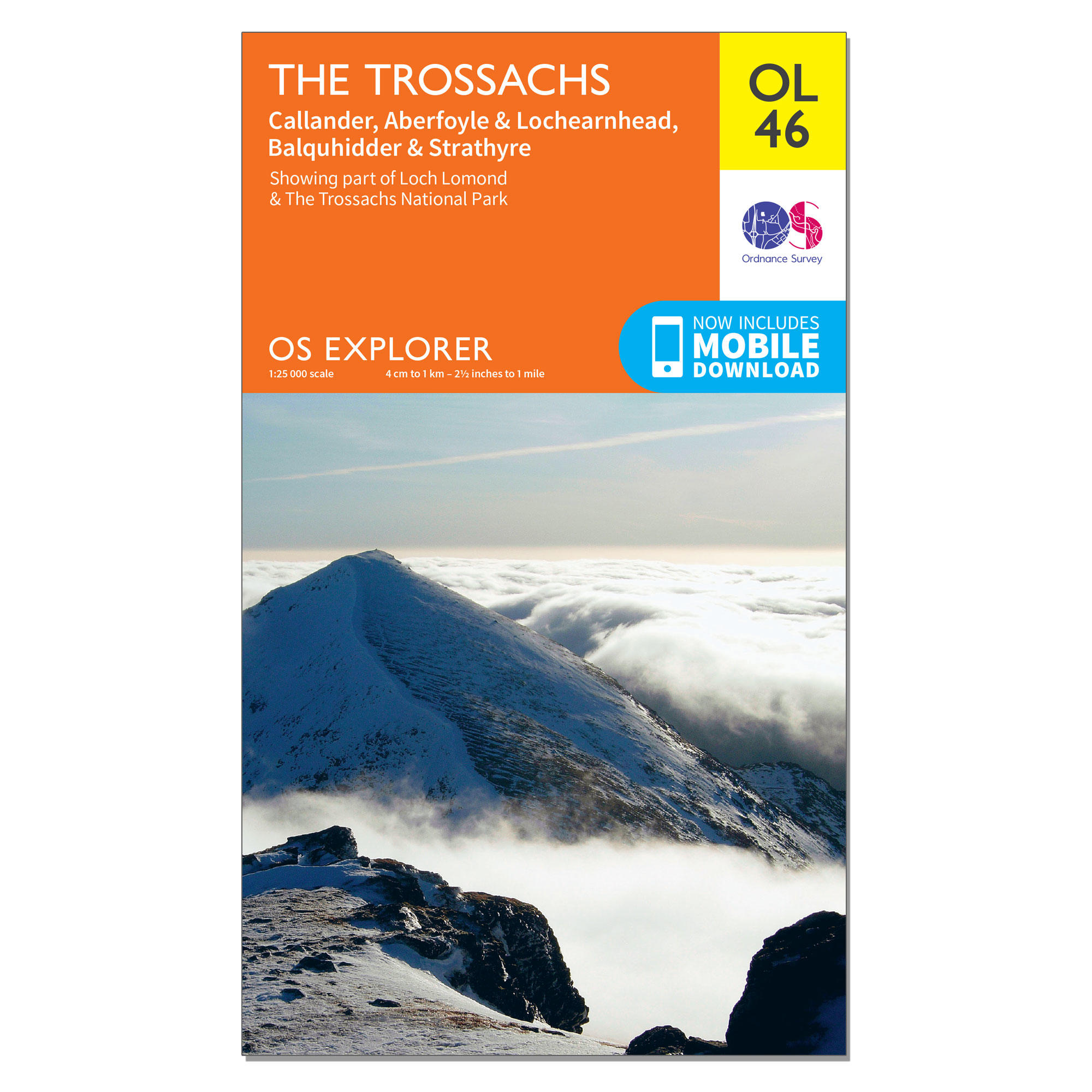 OS Explorer Leisure Map - The Trossachs 1/2