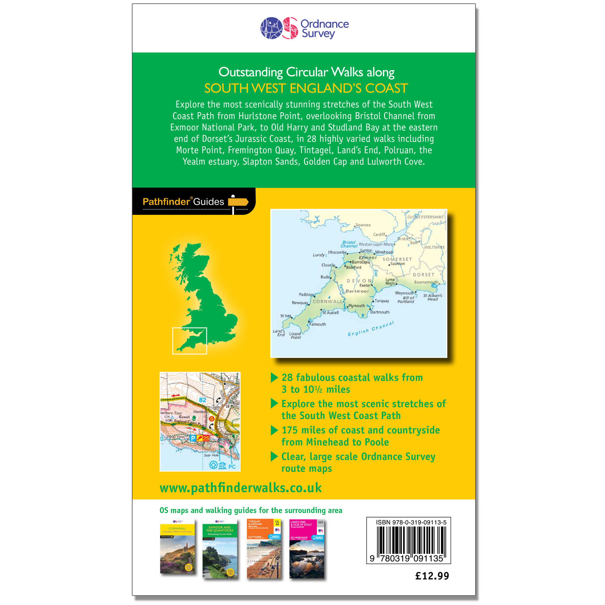 Pathfinder Guide - South West England Coastal Walks 2/2