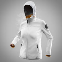 Manteau de randonnée en laine polaire SH500 X-Warm – Femmes