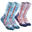 Dětské turistické polovysoké ponožky SH 520 Warm 2 páry