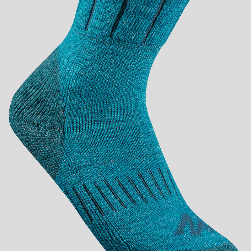 

Носки для зимних походов утепленные детские Sh100 Warm Mid, 306362
